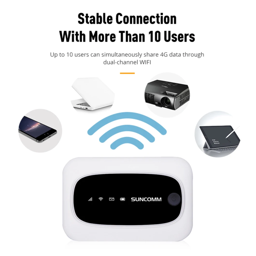 Suncomm Portable 4G LTE USB Modem Mobile WiFi Wireless Wireless Speed M7 4G Router
