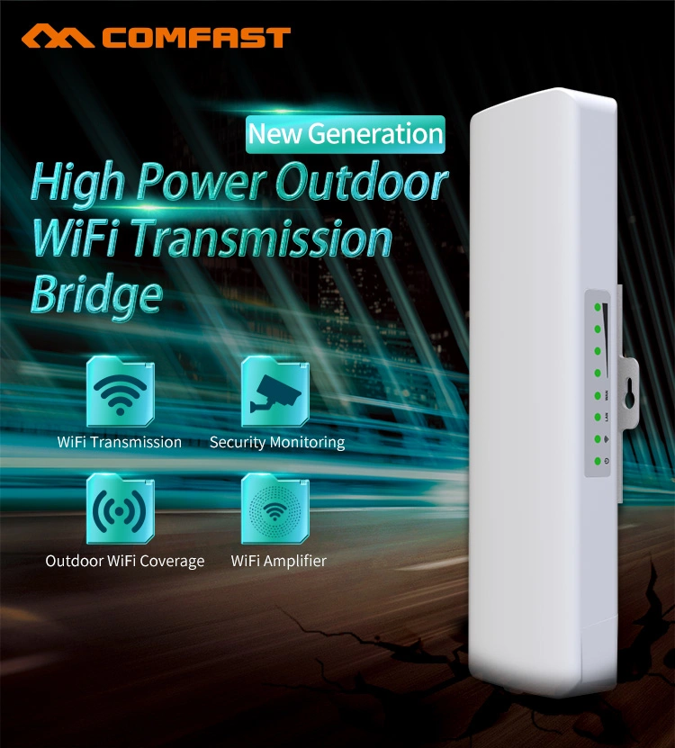 Comfast E314n 5km Long Range 300Mbps Wireless Outdoor Antenna WiFi CPE 2.4GHz