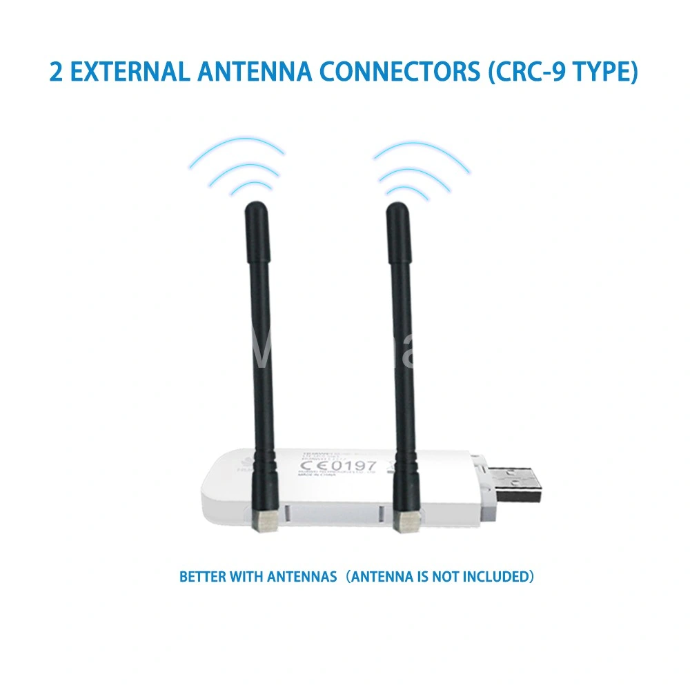 4G LTE Modem with Dual Antenna Port USB Dongle for Hw E3372 E3372h-510 Cat4 150Mbps Router Support B1 B2 B4 B5 B7 B28 Band